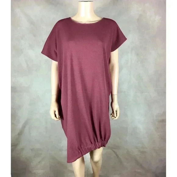 BAM SHOP Textured Asymmetrical Bubble Dress M/L - Picture 10 of 14